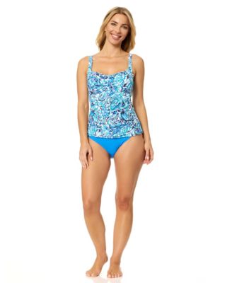 Women's Belize Scoop Neck Underwire Tankini Top