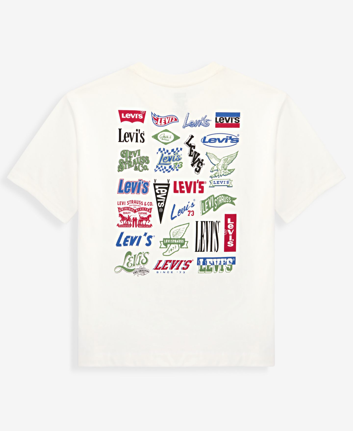 Футболка Levi's Heritage Logos для мальчиков, цвет: Levi's Egret — фото 5