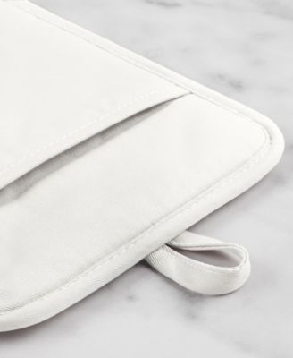 Ribbed Soft Silicone Pot Holder Set, 2 Piece