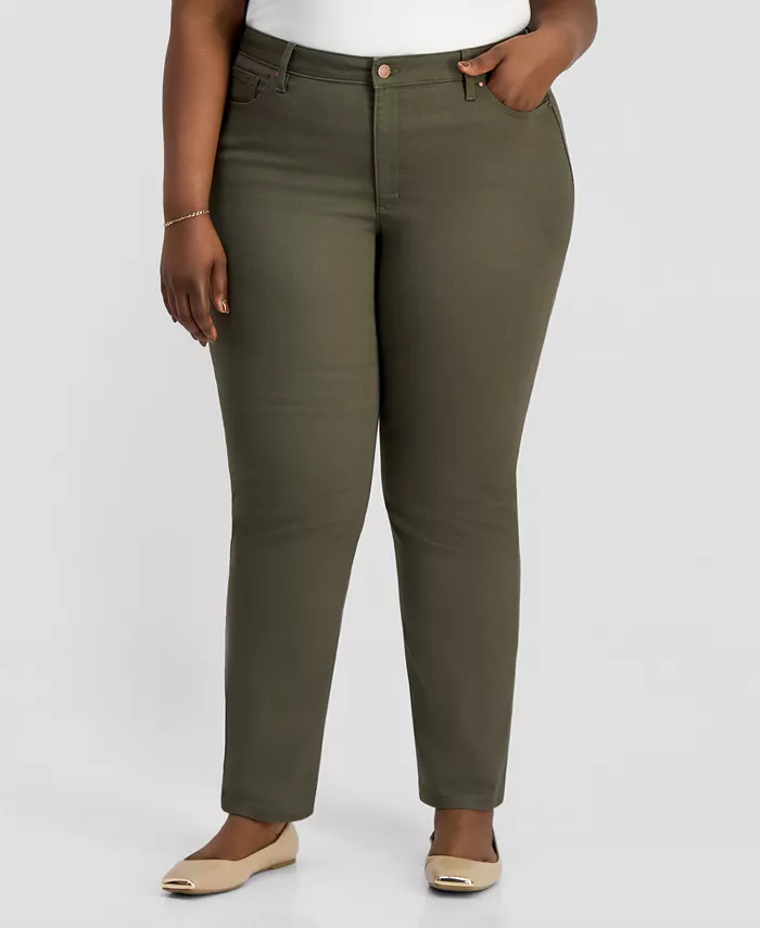 Plus Size Lexington Straight-Leg Jeans - thumbnail 9