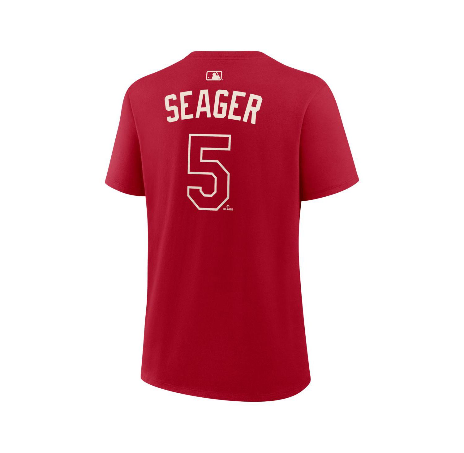 Women's Corey Seager Red Texas Rangers 2026 City Connect Name & Number T-Shirt
