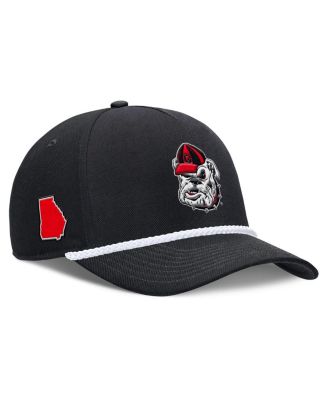 Men's and Women's Black Georgia Bulldogs 2026 Basketball Refresh 5-Panel Rope Rise Hat