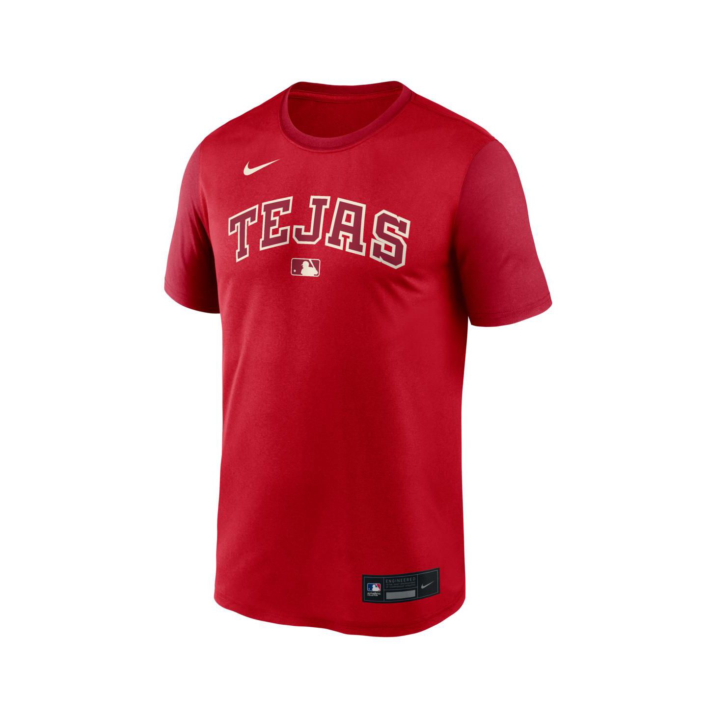 Мужская футболка Nike Red Texas Rangers 2026 City Connect Authentic Collection Legend Dri-FIT — фото 3