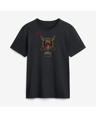 Men's Black Pittsburgh Pirates 2026 City Connect Large Logo T-Shirt