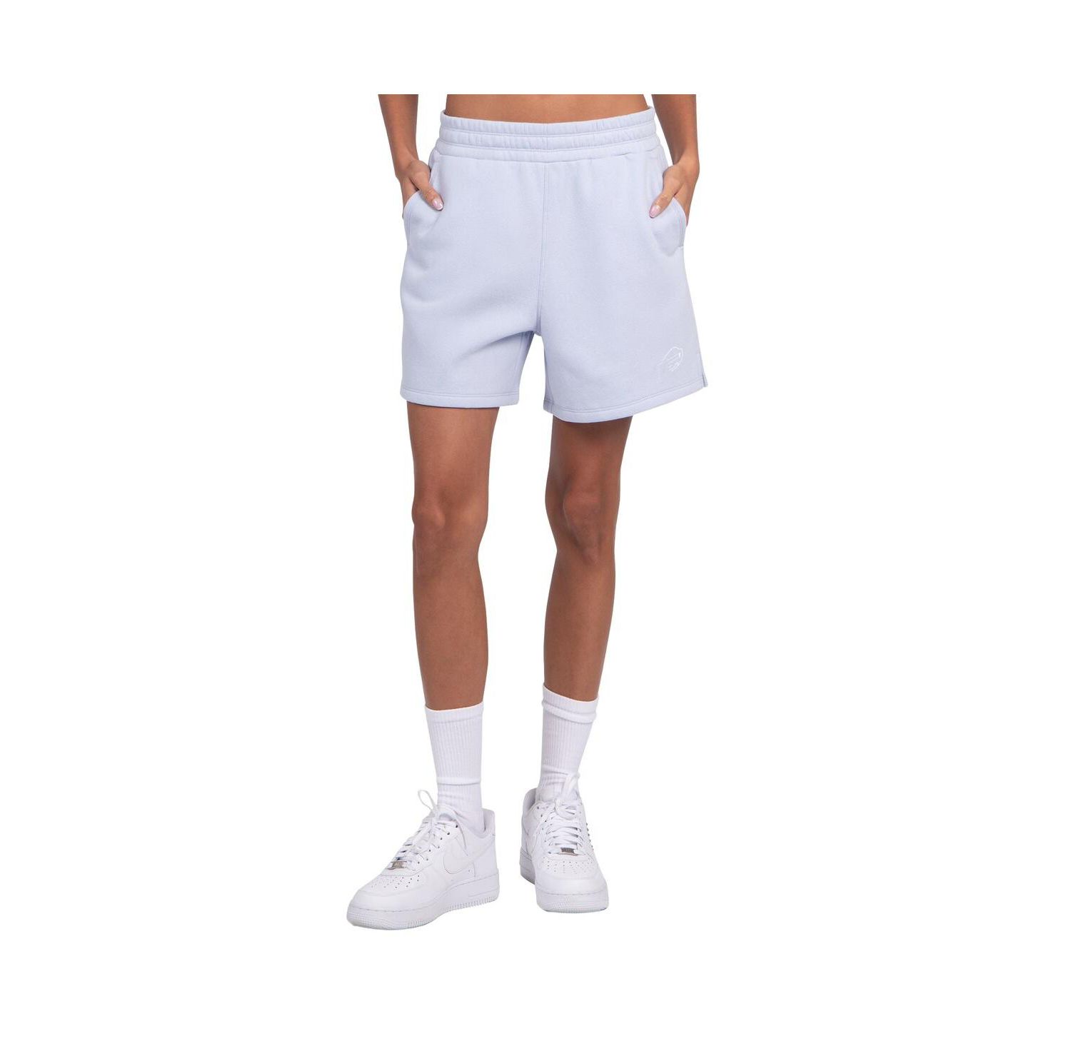 Women's Pastel Blue Buffalo Bills Travel Pastels Fleece Shorts