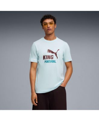 Men's Mint Portugal National Team King Logo T-Shirt