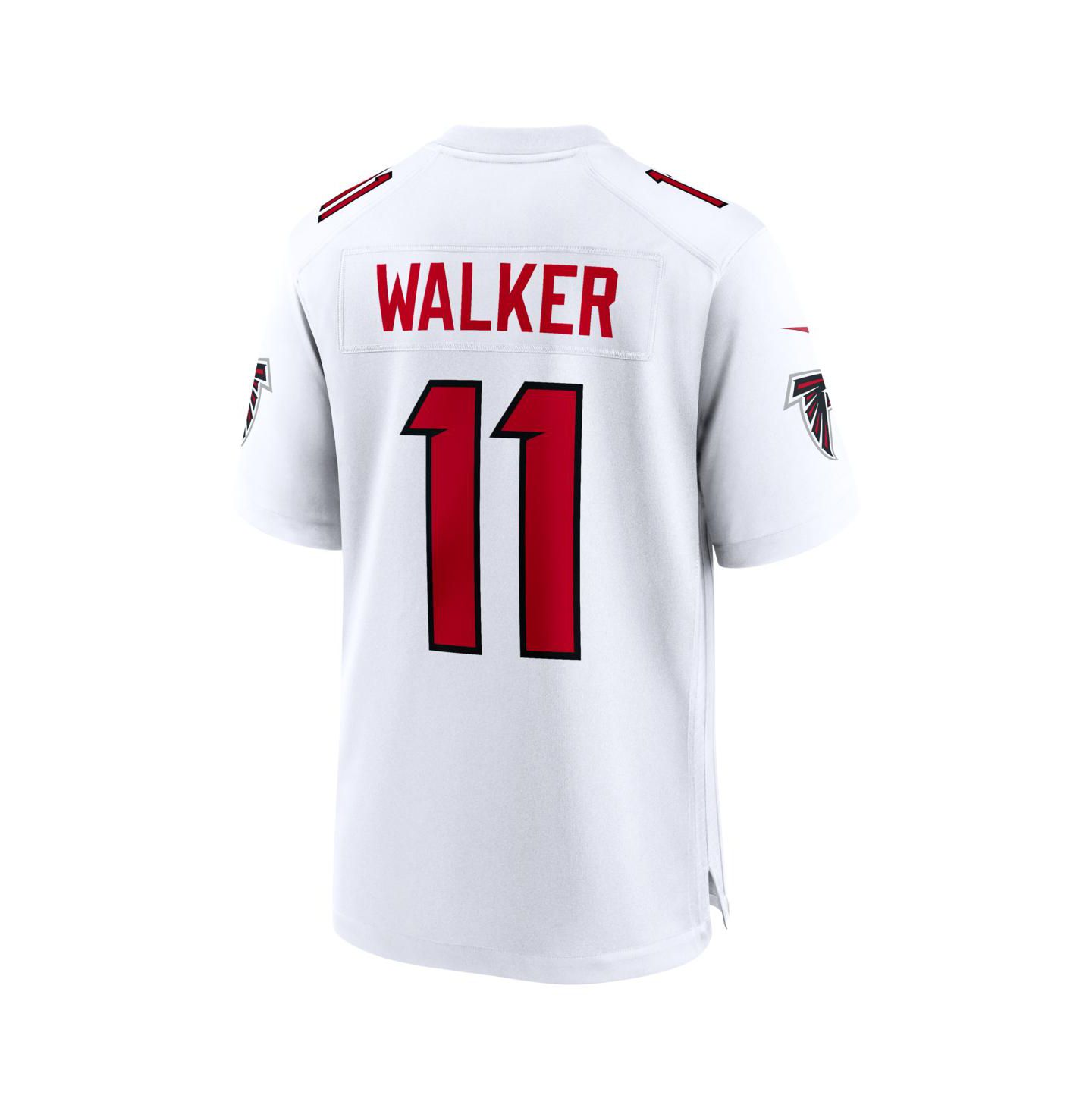 Мужской топ Nike Jalon Walker White Atlanta Falcons Game Jersey — фото 3
