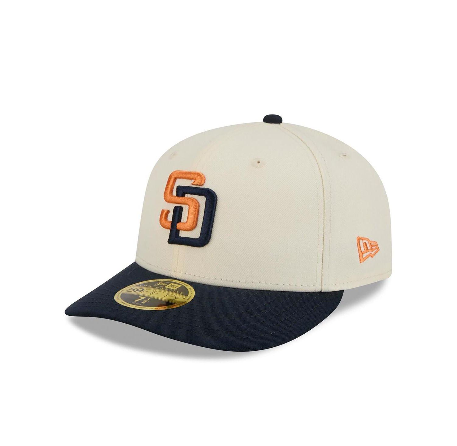 Men's Cream/Obsidian San Diego Padres 2026 City Connect Low Profile 59FIFTY Fitted Hat