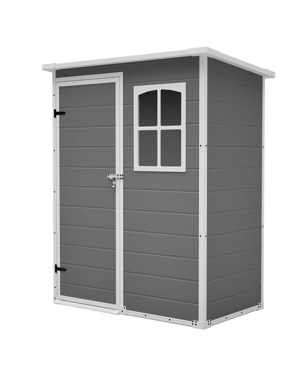 sumyeg Heavy-Duty Outdoor Storage Shed with Double-Layer Resin and Complete Assembly Kit