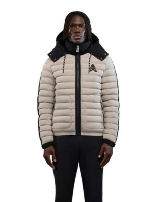 Men's Uriage Lightweight Bomber Puffer with Removable Hood