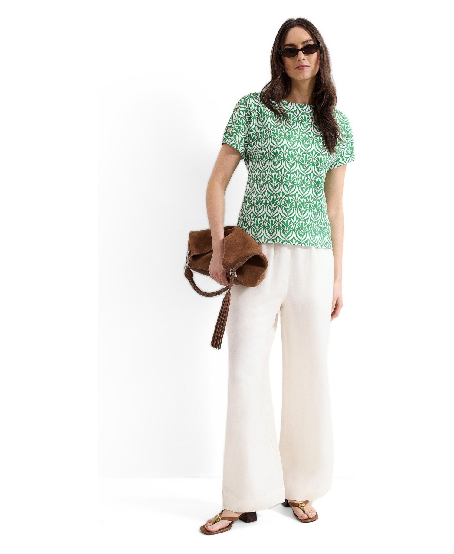 Women's Suzie Short Sleeve Boat Neck Top
