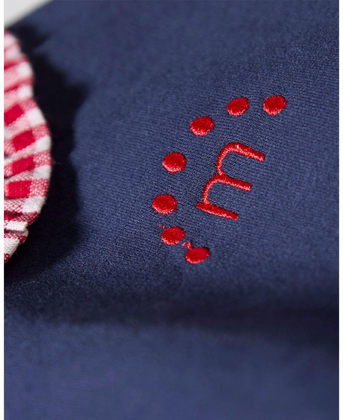 MeMoi Big Boys Gingham Ruffled Collar Sweatshirt
