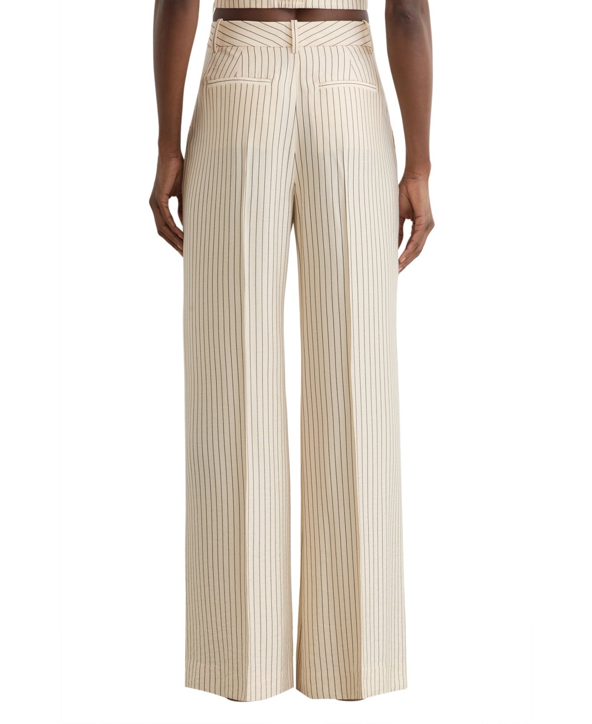 Reiss Women's Jayce Pinstripe Wide-Leg Pants