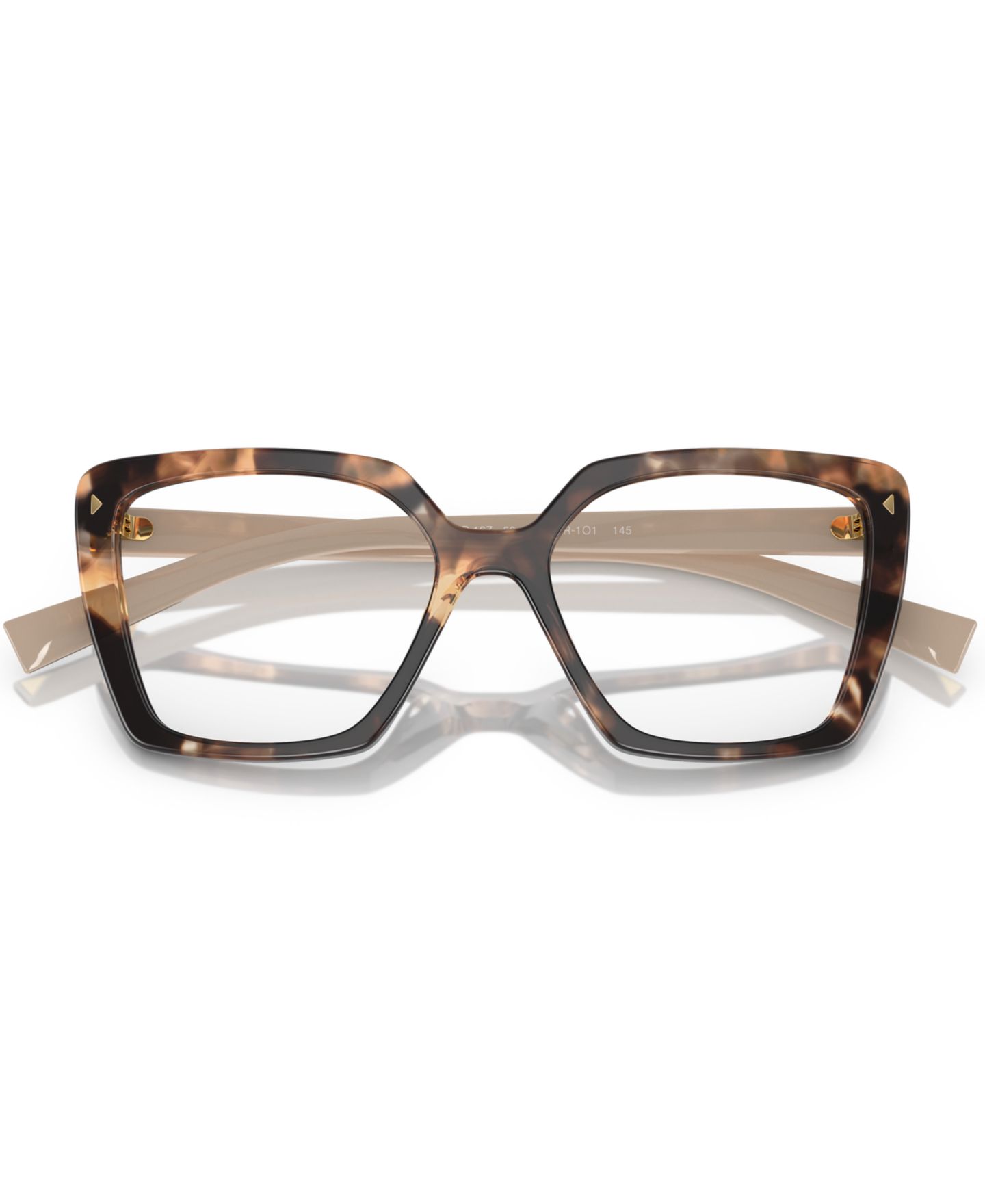 Женские очки Prada Square Eyeglasses, PR 16ZV, цвет: Карамельный черепаховый — фото 5