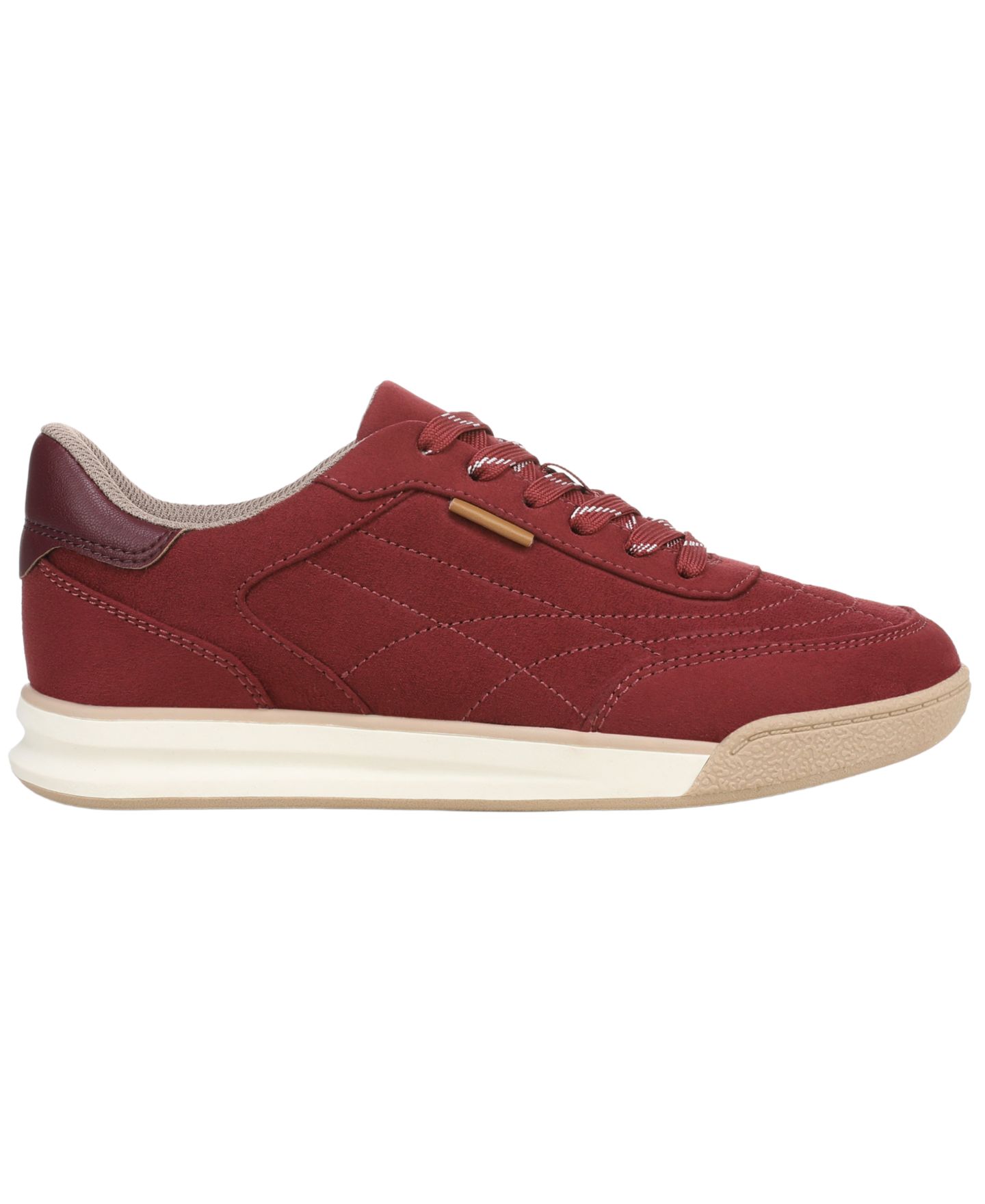 Женские кроссовки Dr. Scholl's Throwback Lace-Up, цвет: Бордовый — фото 2
