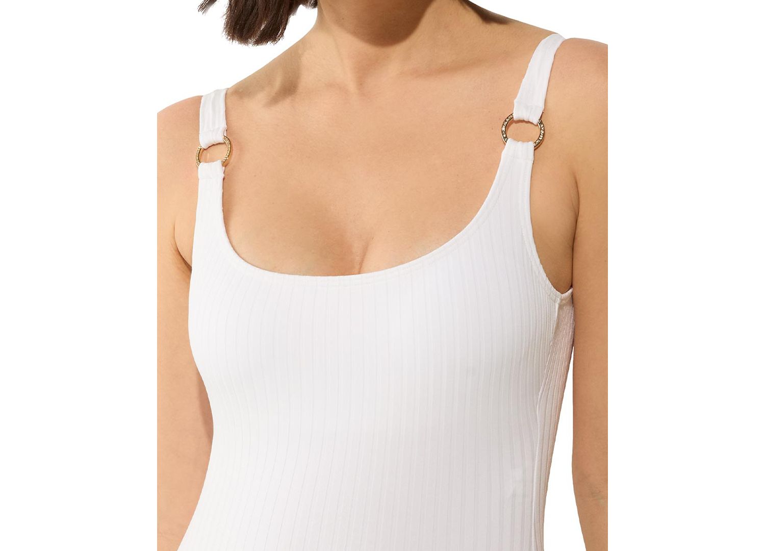 Women's Scoop Neck One-Piece Swimsuit