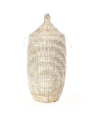 Slender Laurel Hamper Basket from Senegal