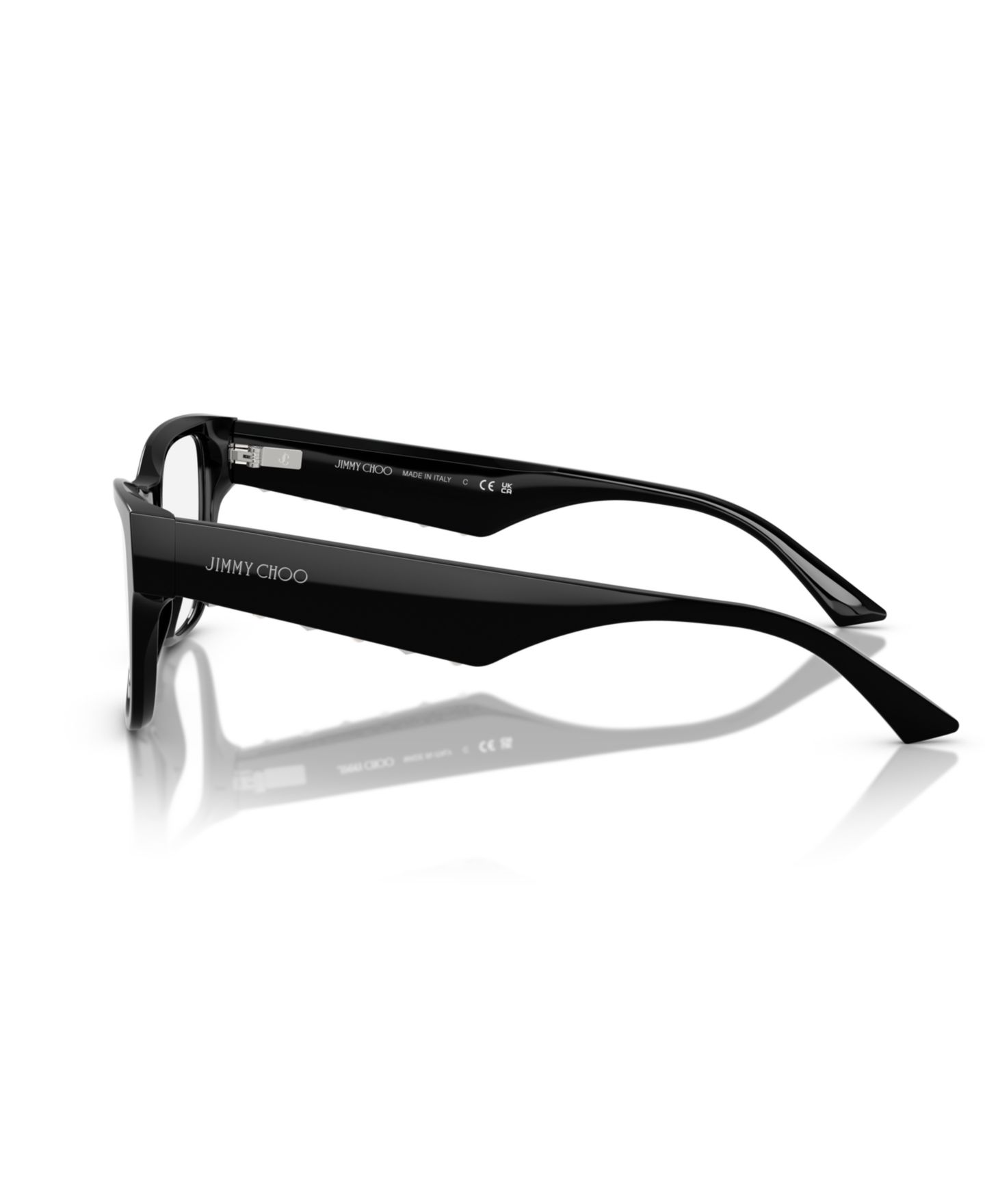 Женские сумки Jimmy Choo Pillow Eyeglasses, JC3022H, цвет: Чёрный — фото 3