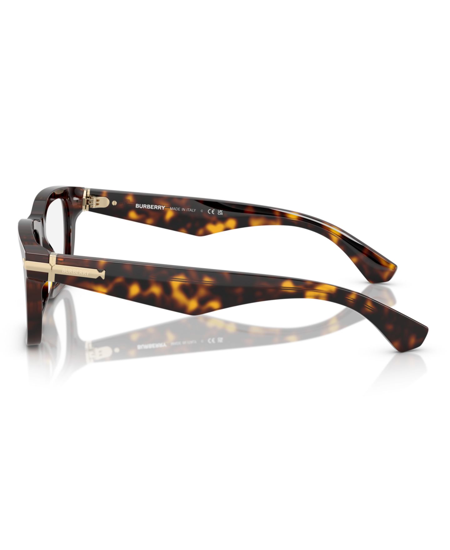 Мужские очки Burberry Rectangle Eyeglasses, BE2419, цвет: Тёмный гавана — фото 3