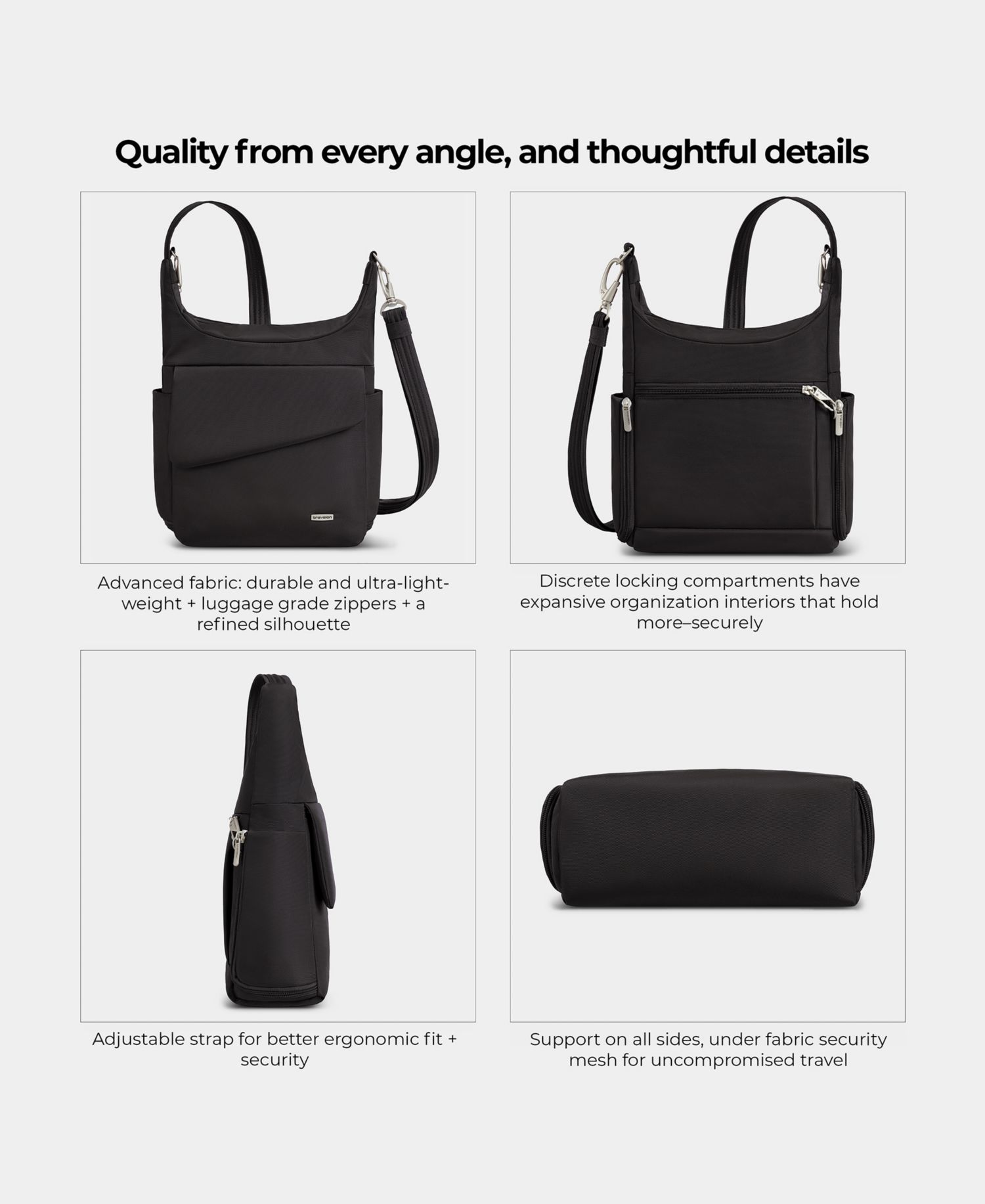 Anti-Theft Classic Messenger Bag