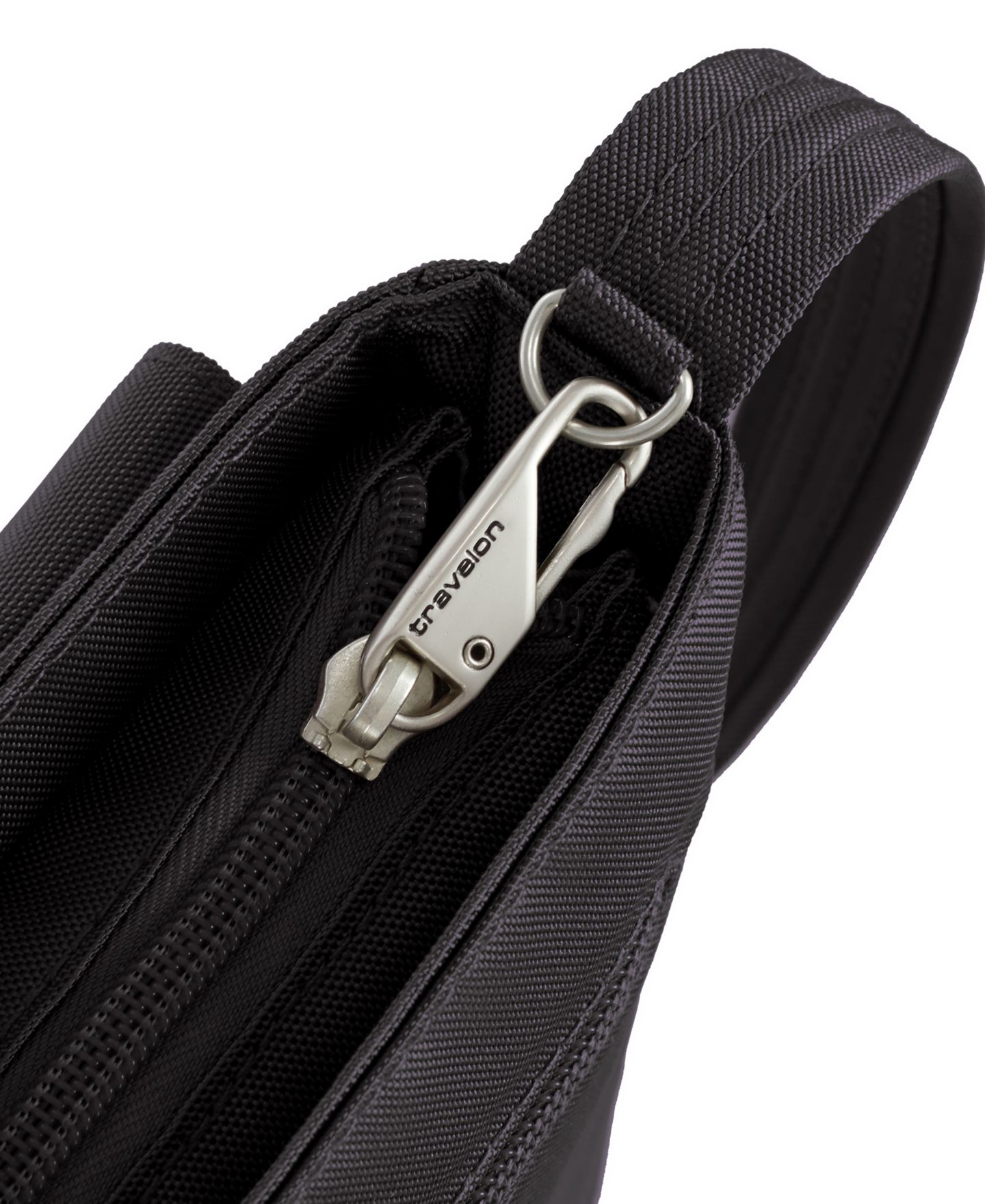 Сумка Travelon Anti-Theft Classic Mini Shoulder, цвет: Чёрный — фото 6