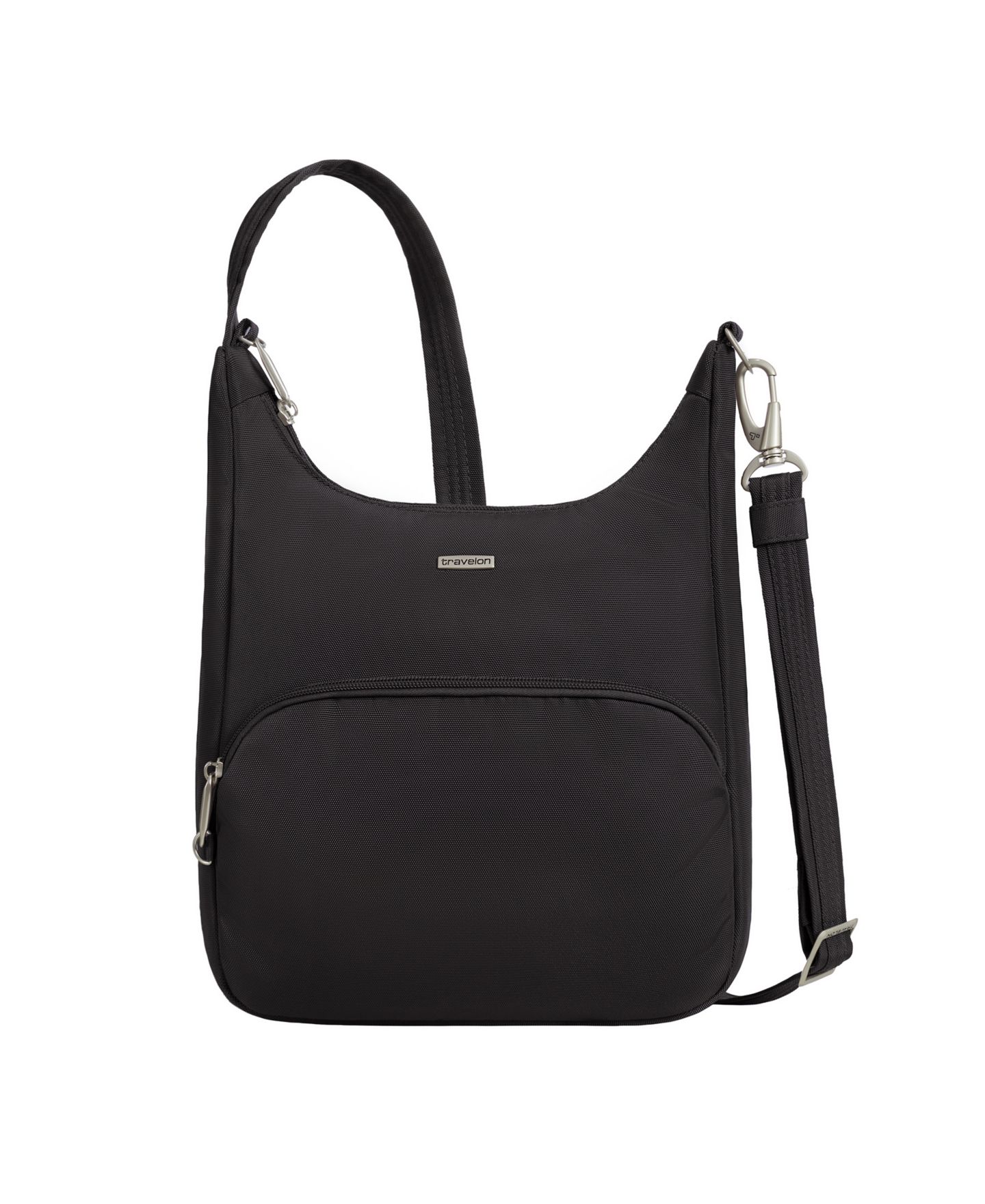 Сумка Travelon Anti-Theft Classic Messenger, цвет: Чёрный — фото 1