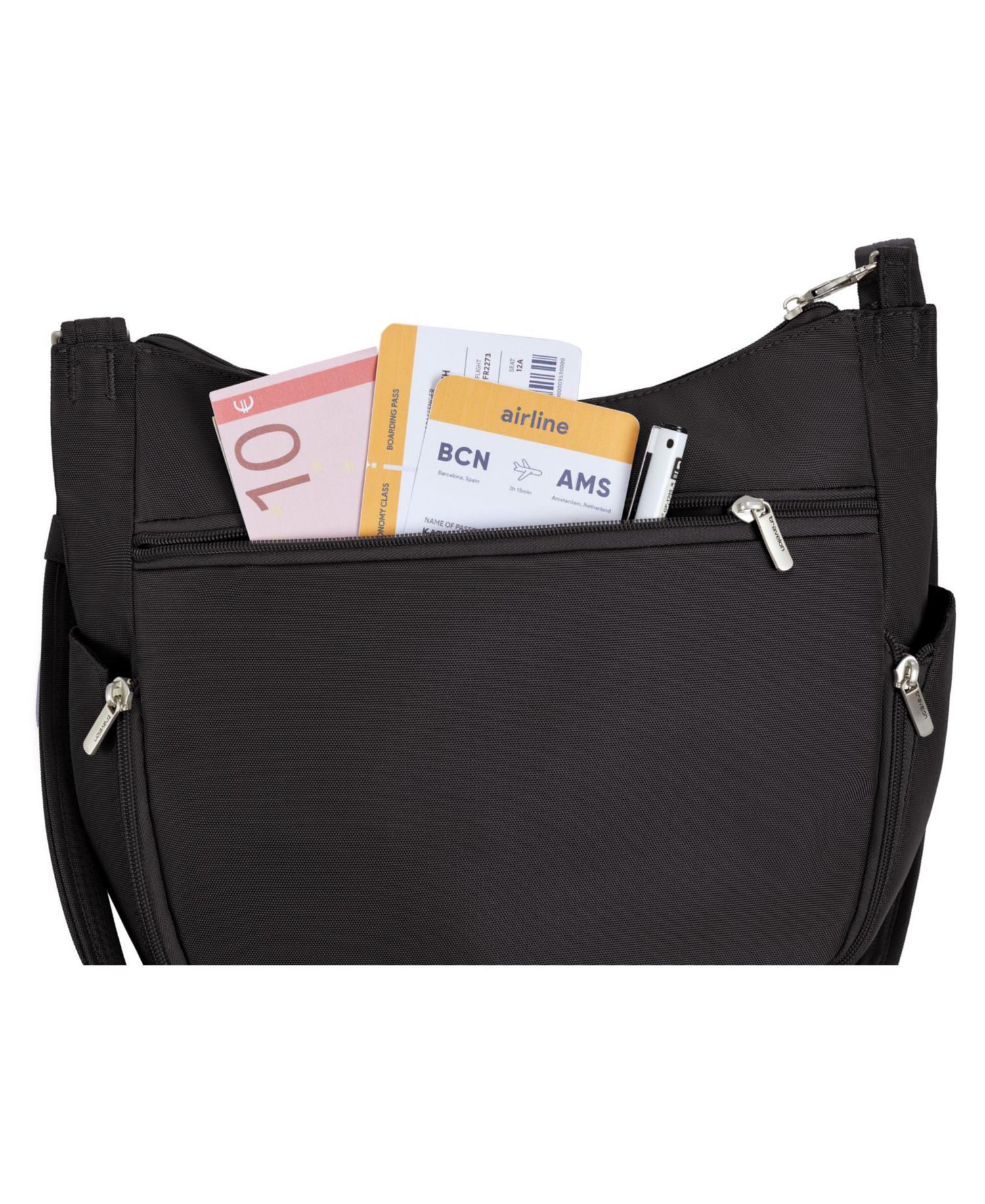 Anti-Theft Classic Crossbody Bucket Bag