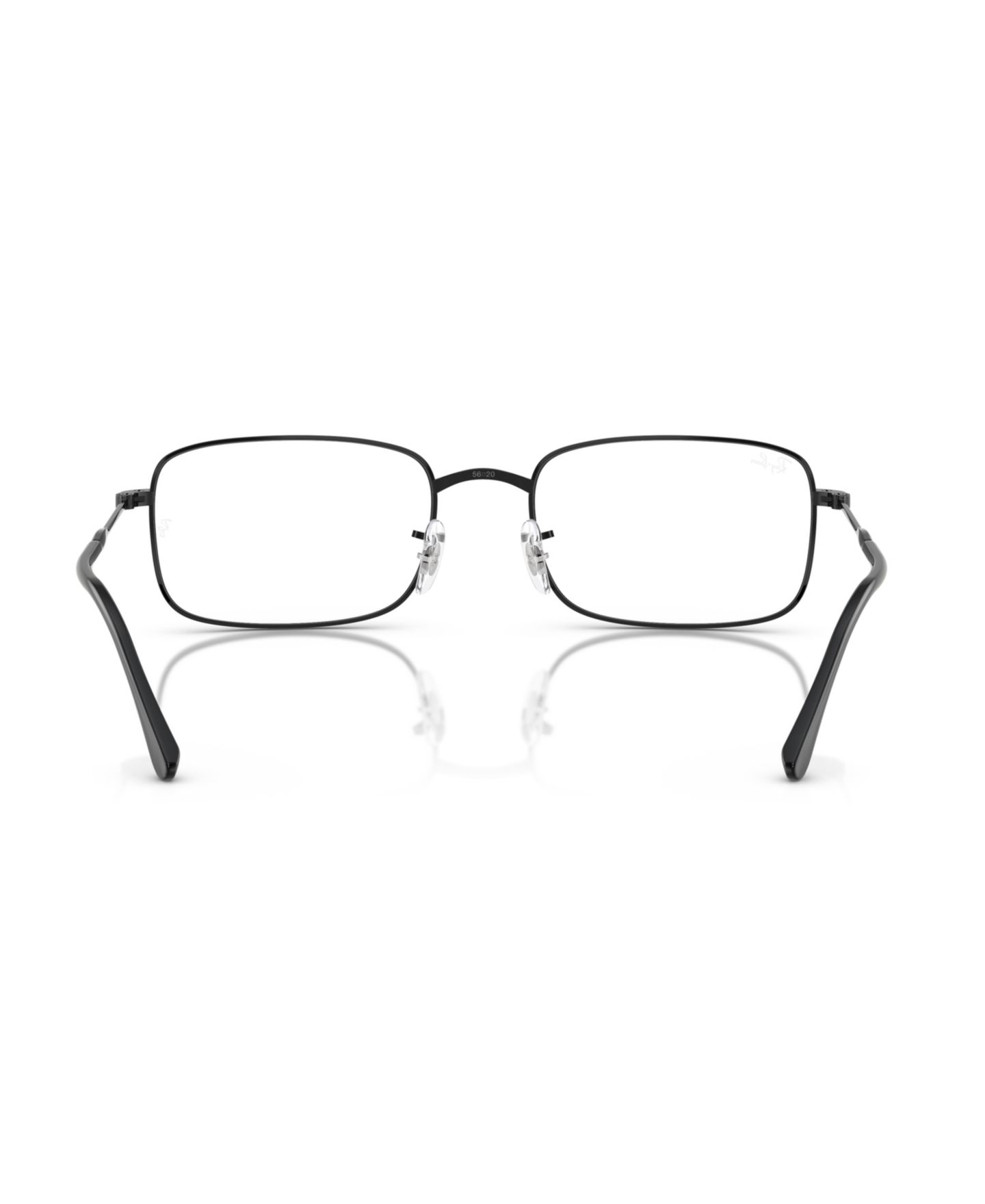 Очки Ray-Ban Irregular Unisex Eyeglasses RB3746V, цвет: Чёрный — фото 4