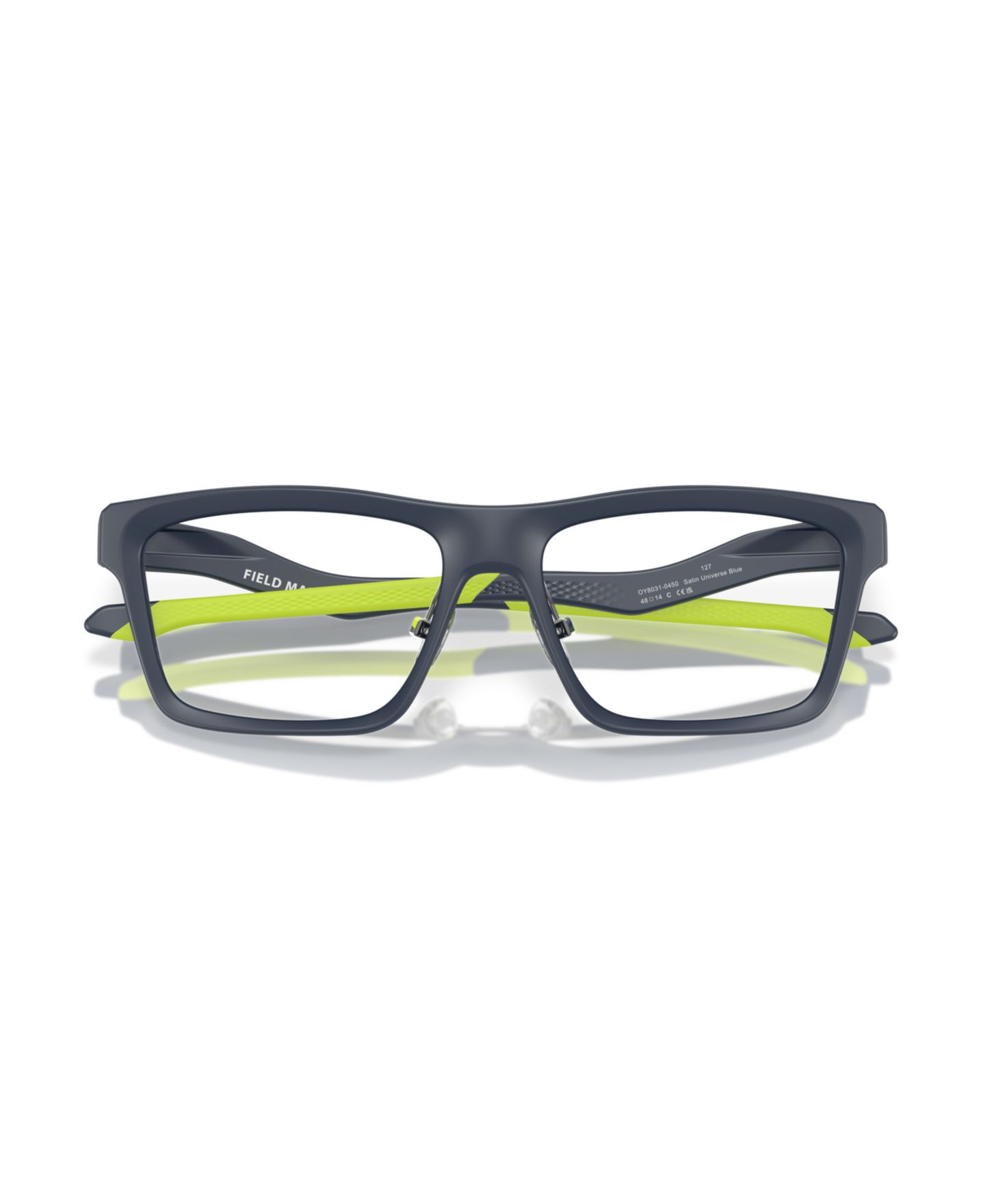 Женские очки Oakley Rectangle Child Field Marsh Eyeglasses, OY8031, цвет: Атласный синий — фото 11