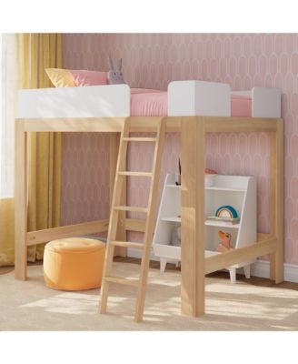 Mid-Century Modern High Loft Bed