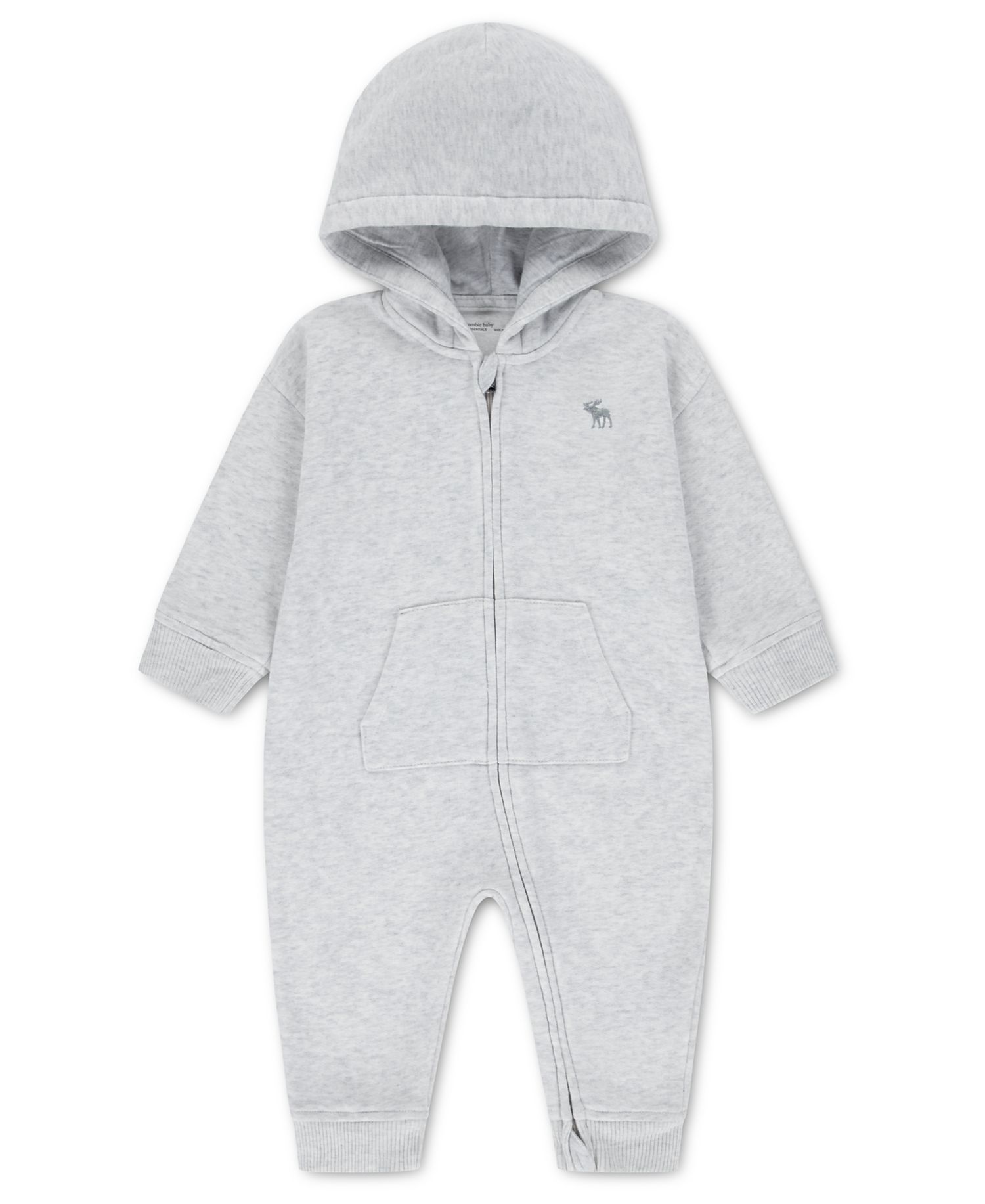 Baby Boys' Essential Fleece Hooded Coverall