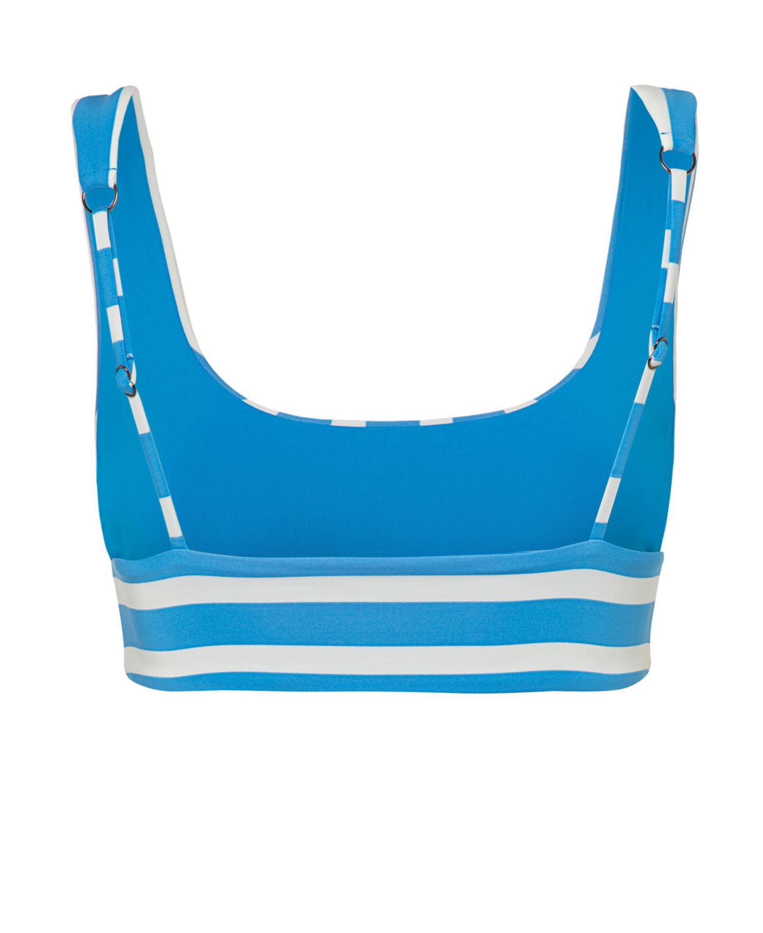 Women's Azure Stripes Donna Bikini Top