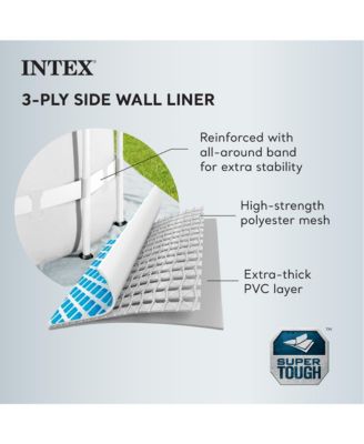 Prism Frame 20ft x 52in Above Ground Pool, Lounger Float (2 Pack) & Cooler