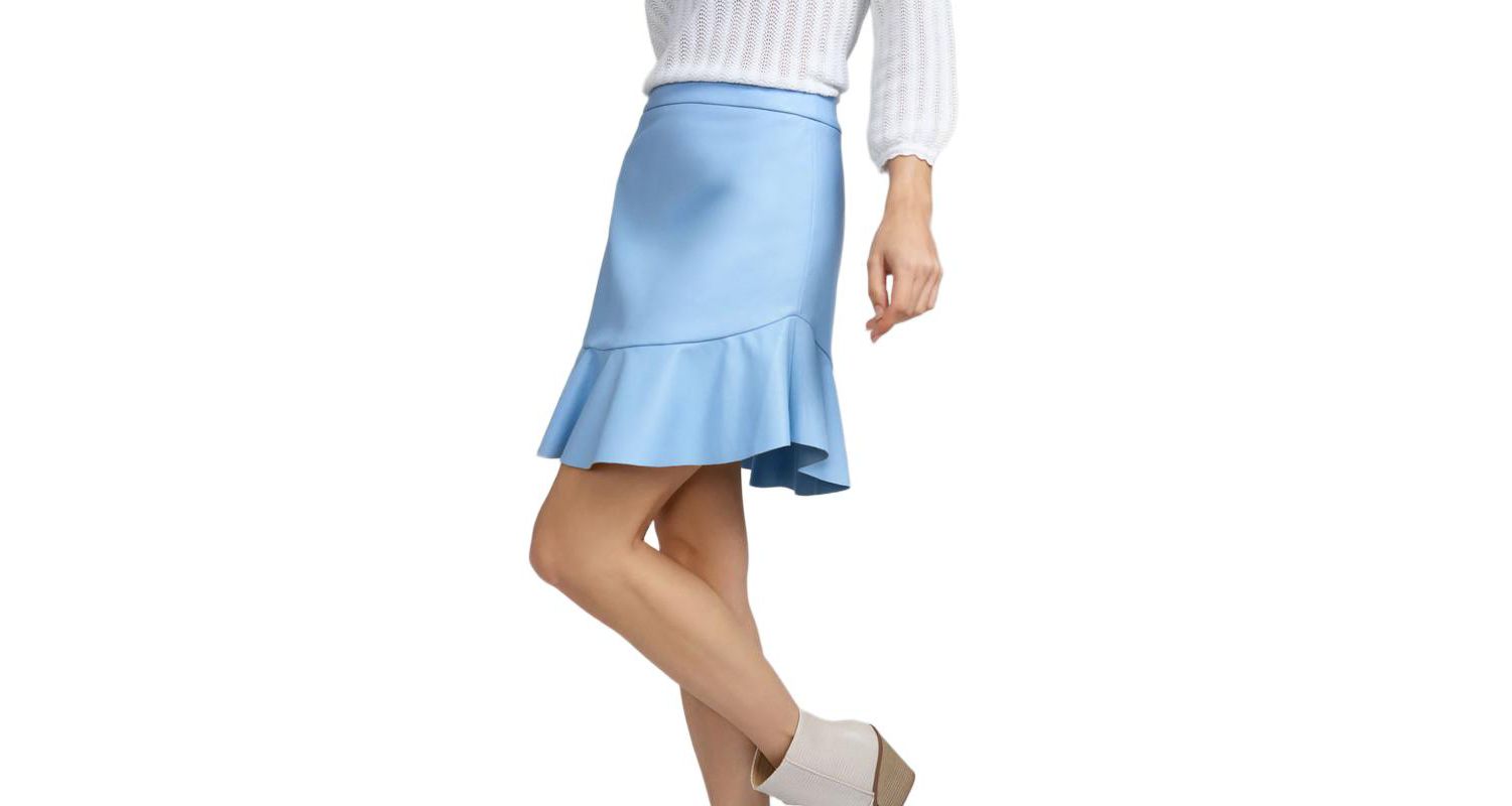 Women's Brianna Faux Leather Skirt