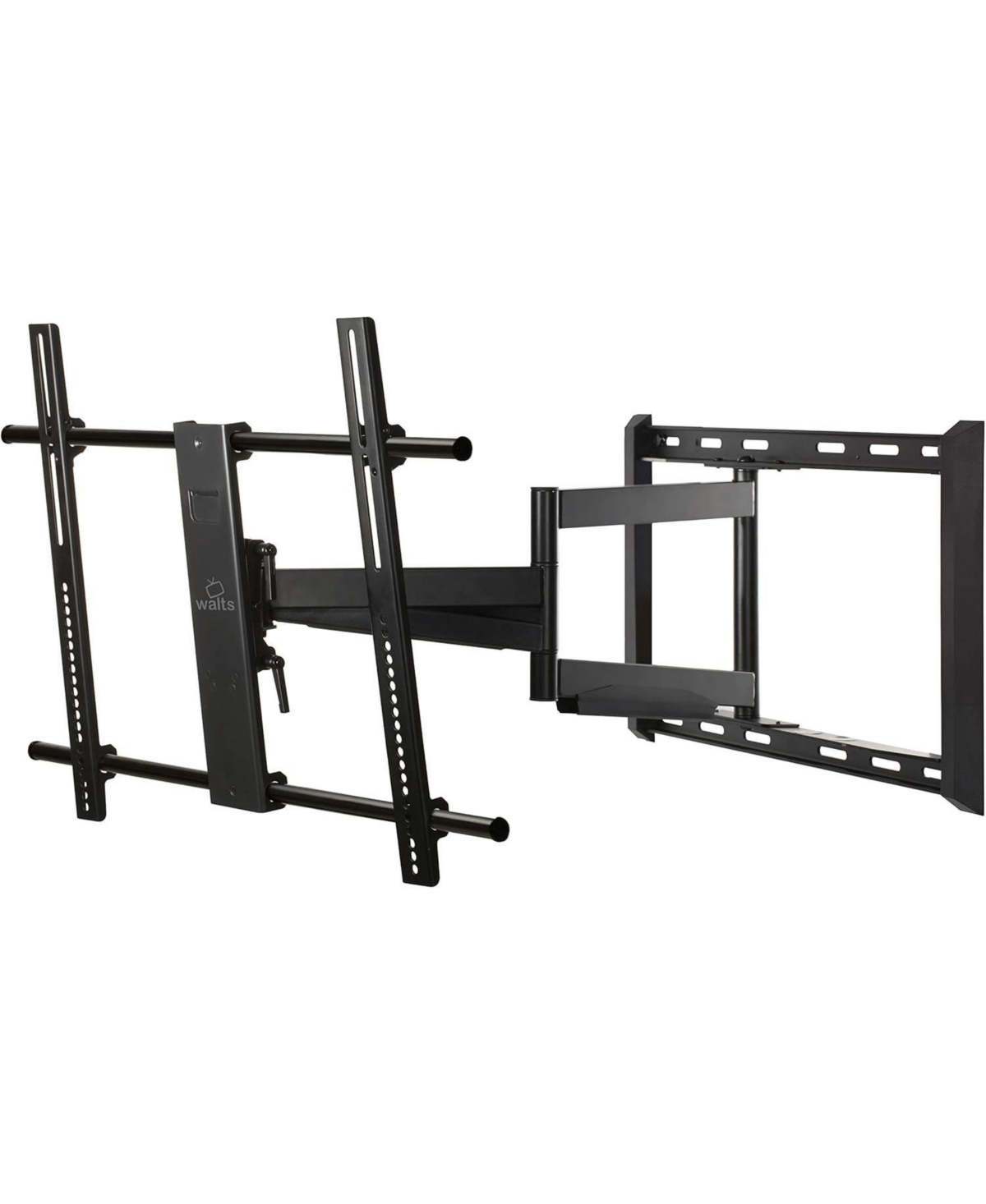 Walts Tv Full Motion Tv Mount, Fits 43"-90" TVs - Black
