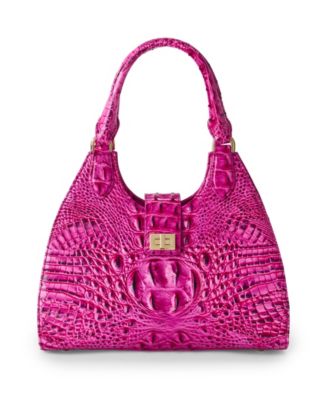 Adrian Melbourne Small Leather Satchel Handbag