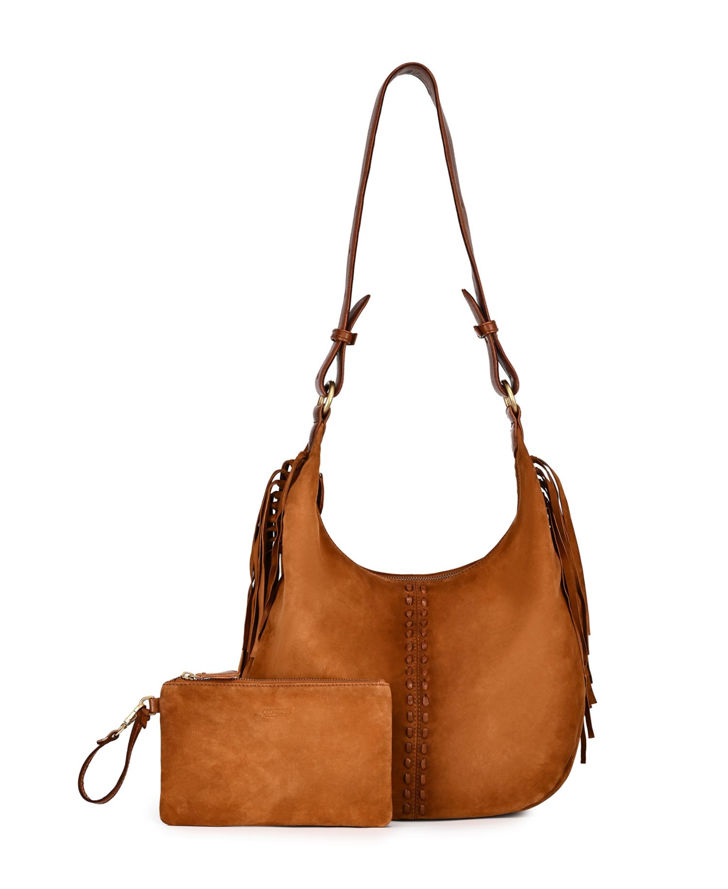 Hydrangea Large Vintage Ombre Shoulder Handbag
