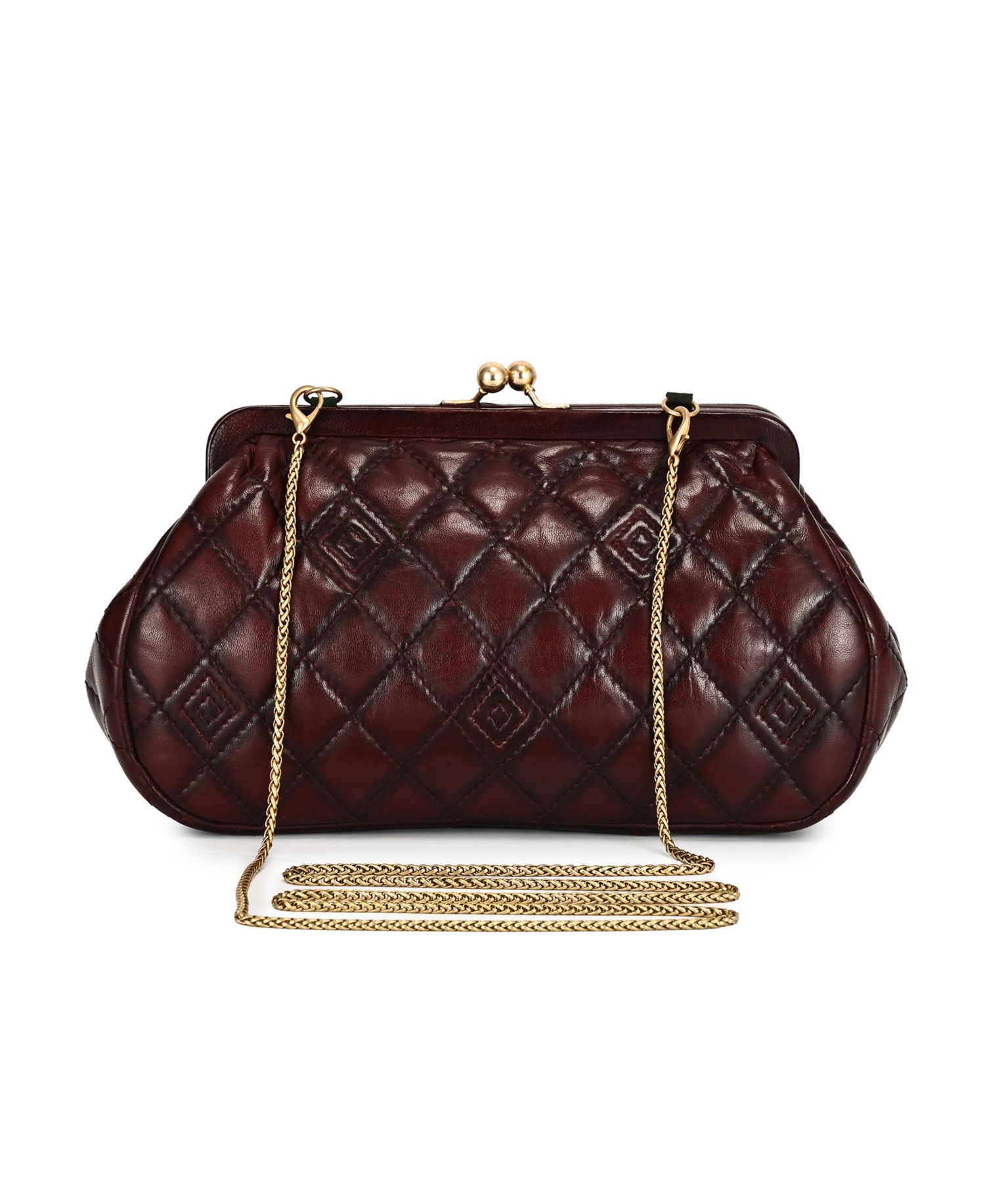 Petunia Small Quilted Leather Crossbody Handbag