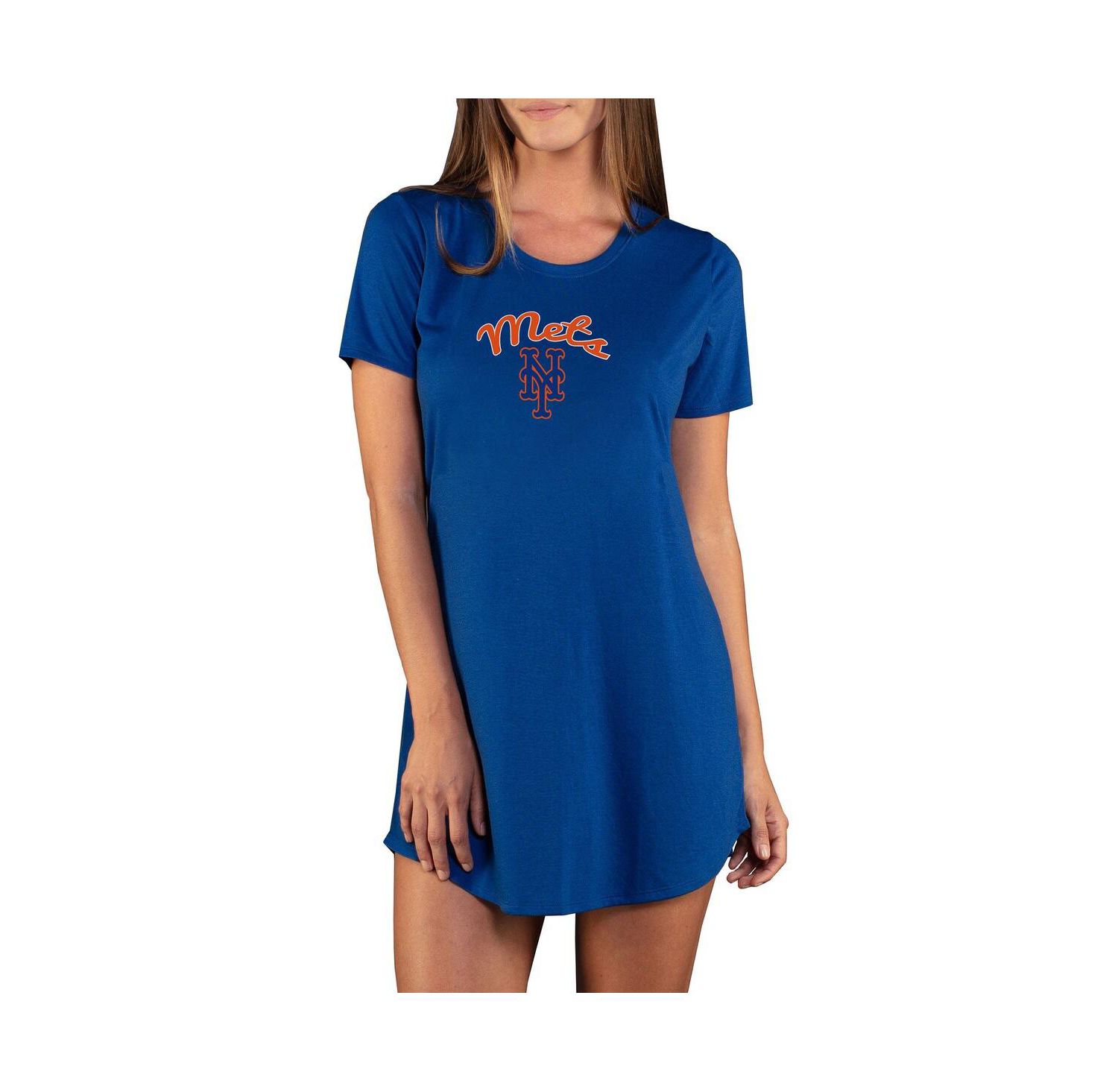 Women's Royal New York Mets Marathon Knit Nightshirt