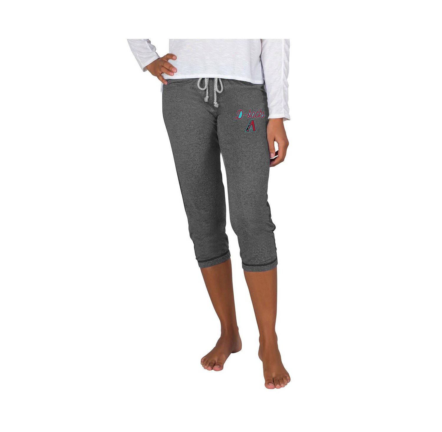 Women's Charcoal Arizona Diamondbacks Quest Knit Capri Pants