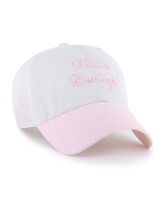 Women's White Dallas Cowboys Gelato Two-Tone Clean Up Adjustable Hat