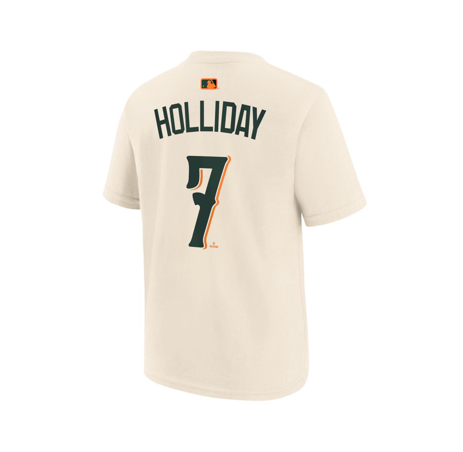 Big Boys and Girls Jackson Holliday Cream Baltimore Orioles 2026 City Connect Name & Number T-Shirt