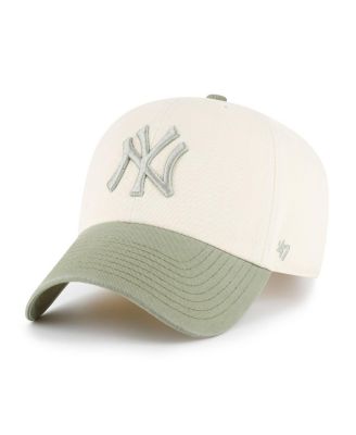 Men's Natural/Olive New York Yankees Two-Tone Fashion Clean Up Adjustable Hat