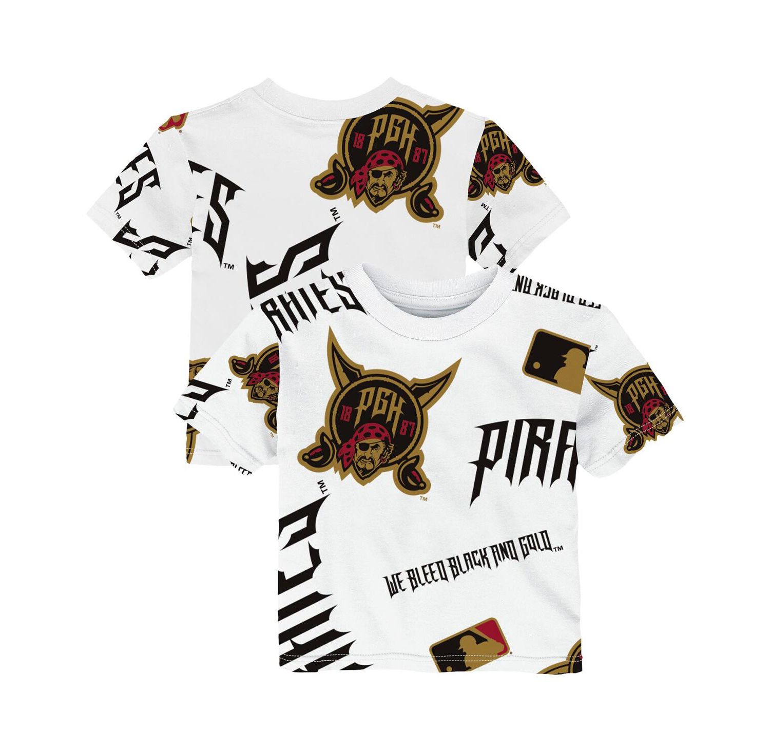 Baby Boys and Girls White Pittsburgh Pirates 2026 City Connect Game Day T-Shirt
