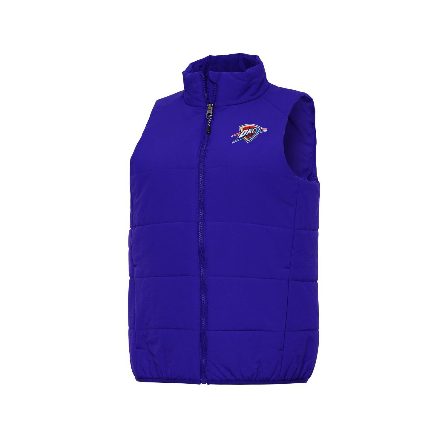 Women's Blue Oklahoma City Thunder Experience Full-Zip Vest