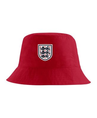 Men's Red England National Team Reversible Bucket Hat