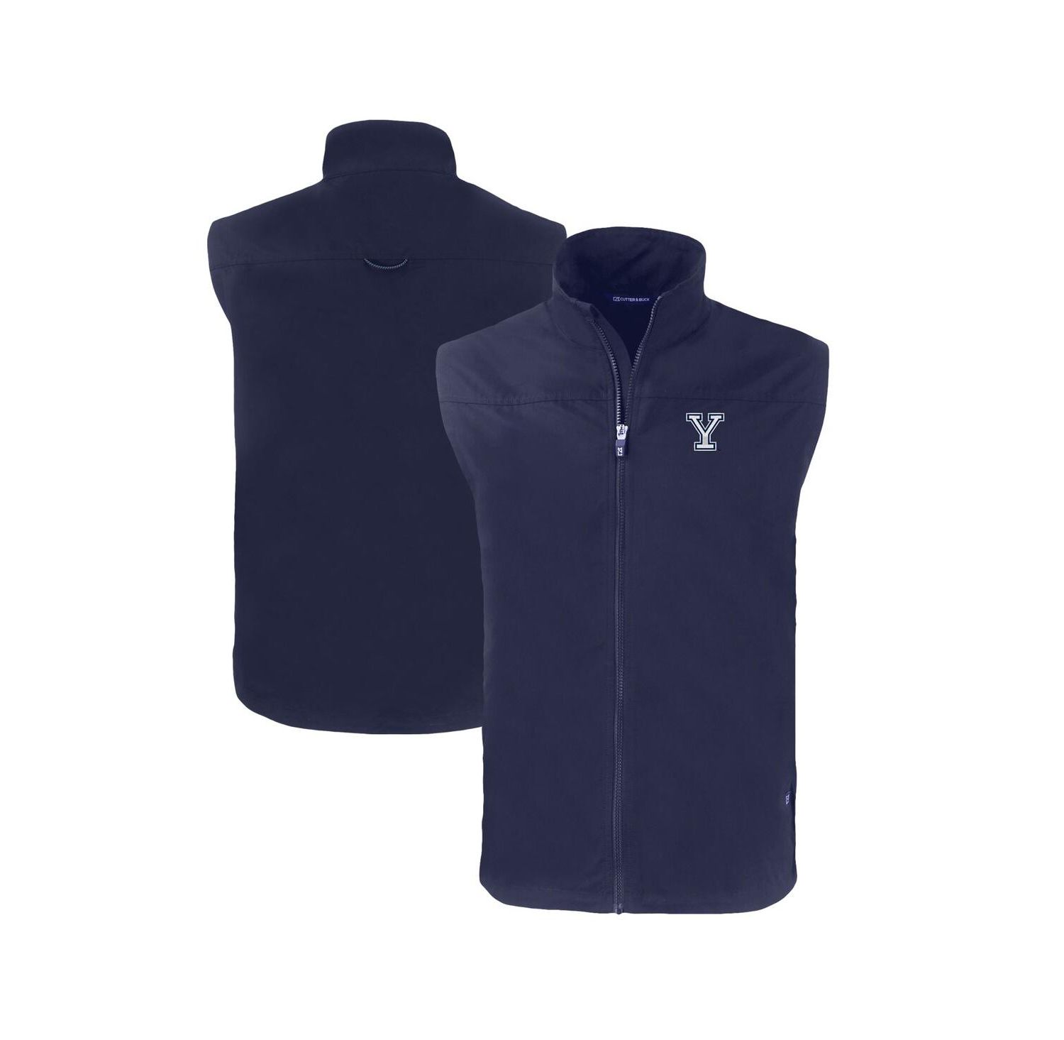 Men's Navy Yale Bulldogs Charter Eco Full-Zip Vest