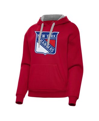 Women's Red New York Rangers Victory Pullover Hoodie
