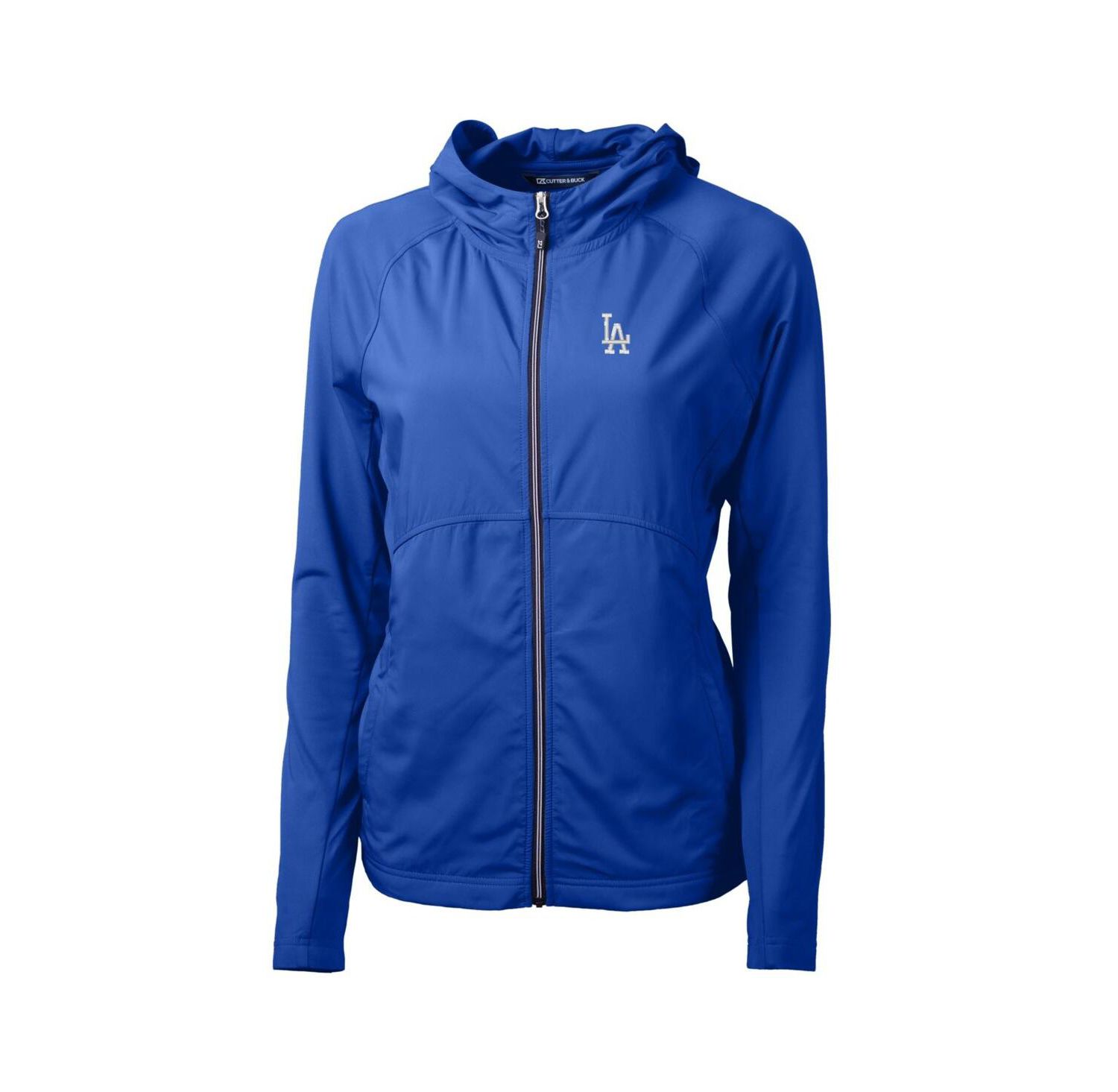 Women's Royal Los Angeles Dodgers Adapt Eco Knit Full-Zip Jacket