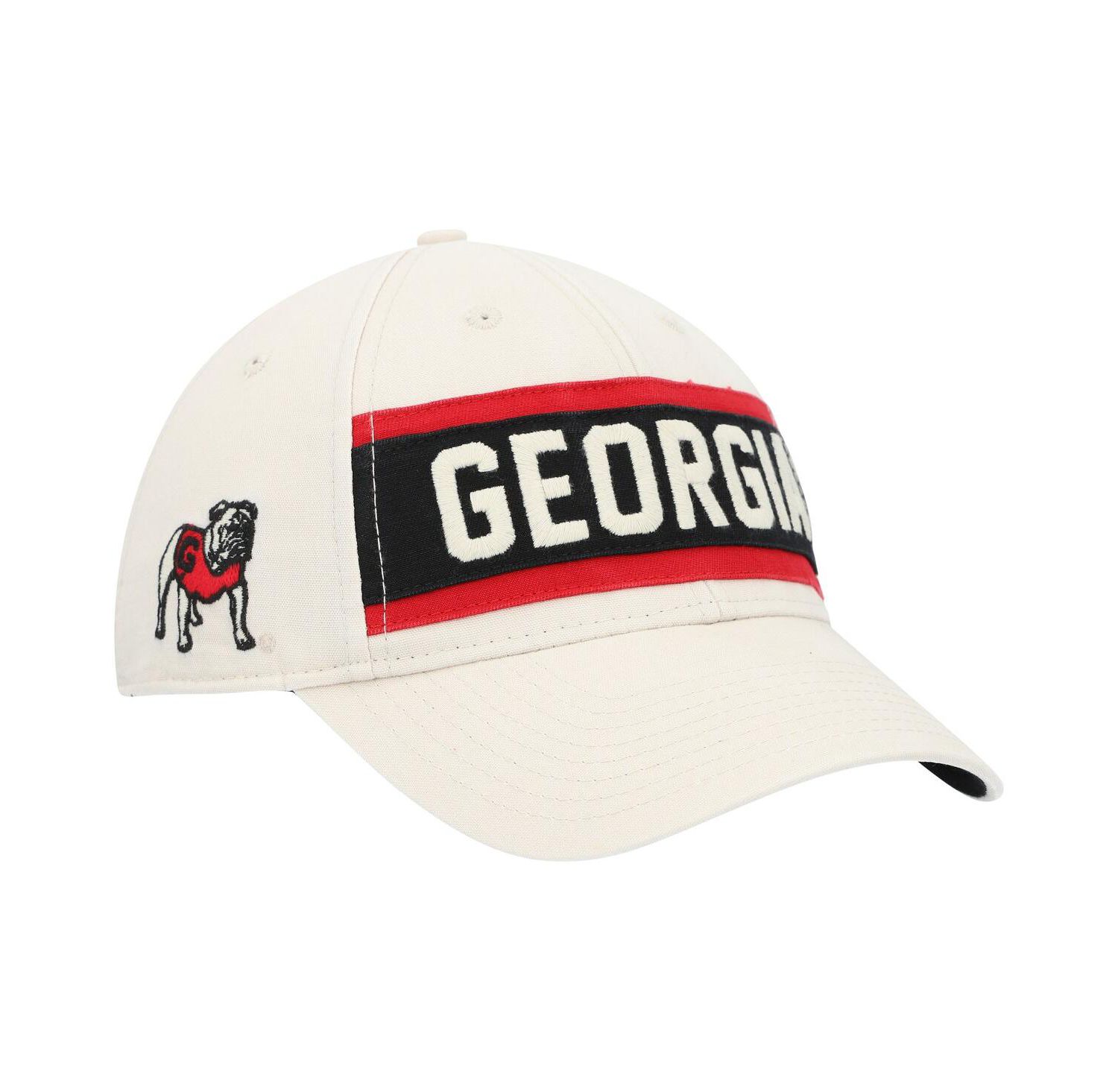 Men's Cream Georgia Bulldogs Crossroad MVP Adjustable Hat